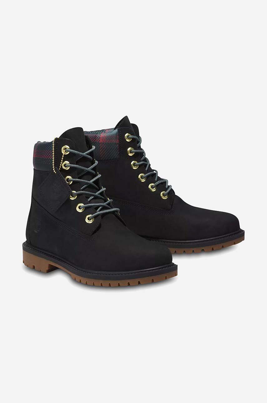 Timberland suede biker boots 6IN BT Cupsole W women's black color buy on PRM |