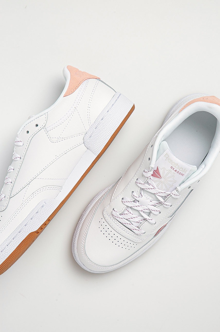 Reebok Classic Buty skórzane FY5143 kolor biały | Answear.com