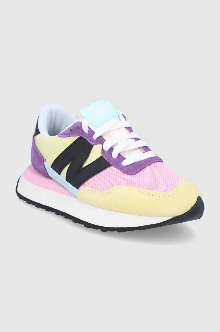 Boty New Balance WS237PW1 na plochém 