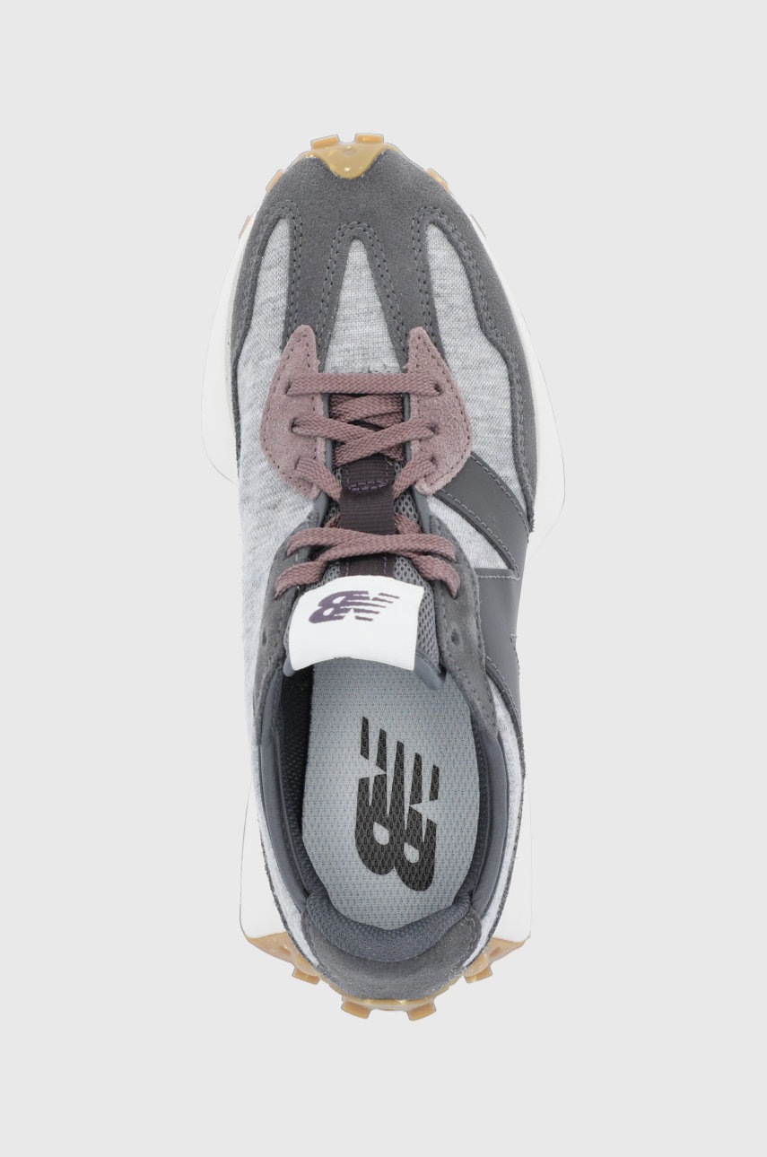New Balance Buty WS327WT kolor szary na platformie | Answear.com
