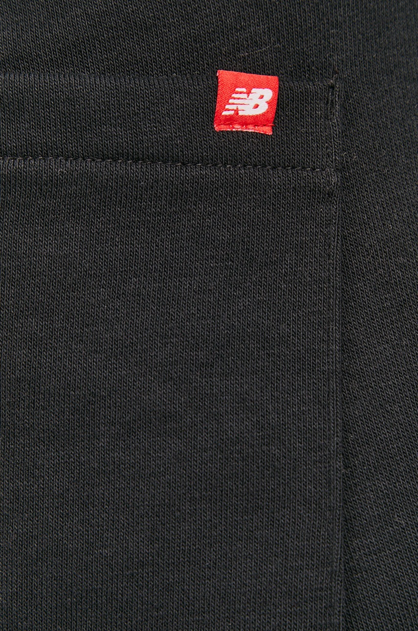 New Balance Spodnie MP03558BK męskie kolor czarny gładkie | Answear.com