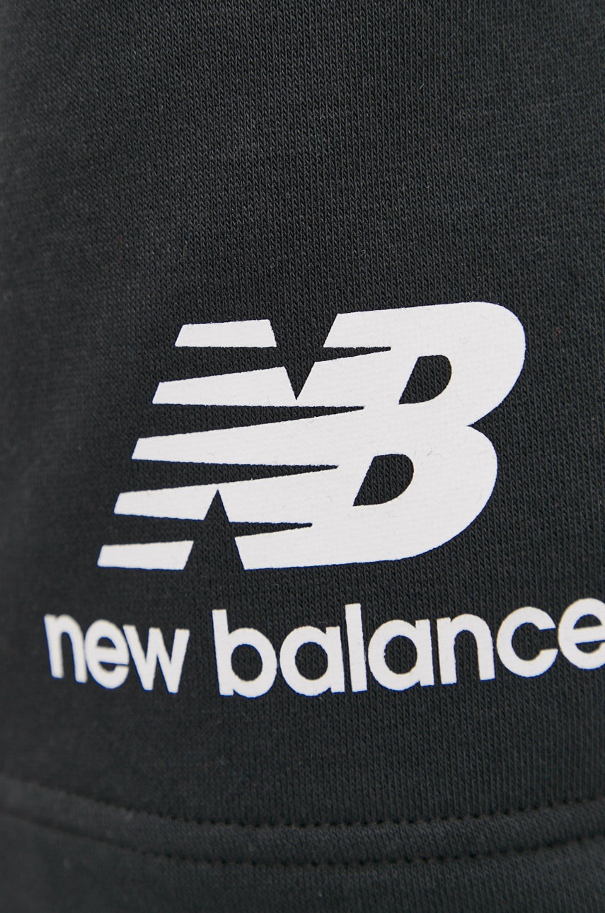 New Balance Szorty MS03558BK męskie kolor czarny | Answear.com