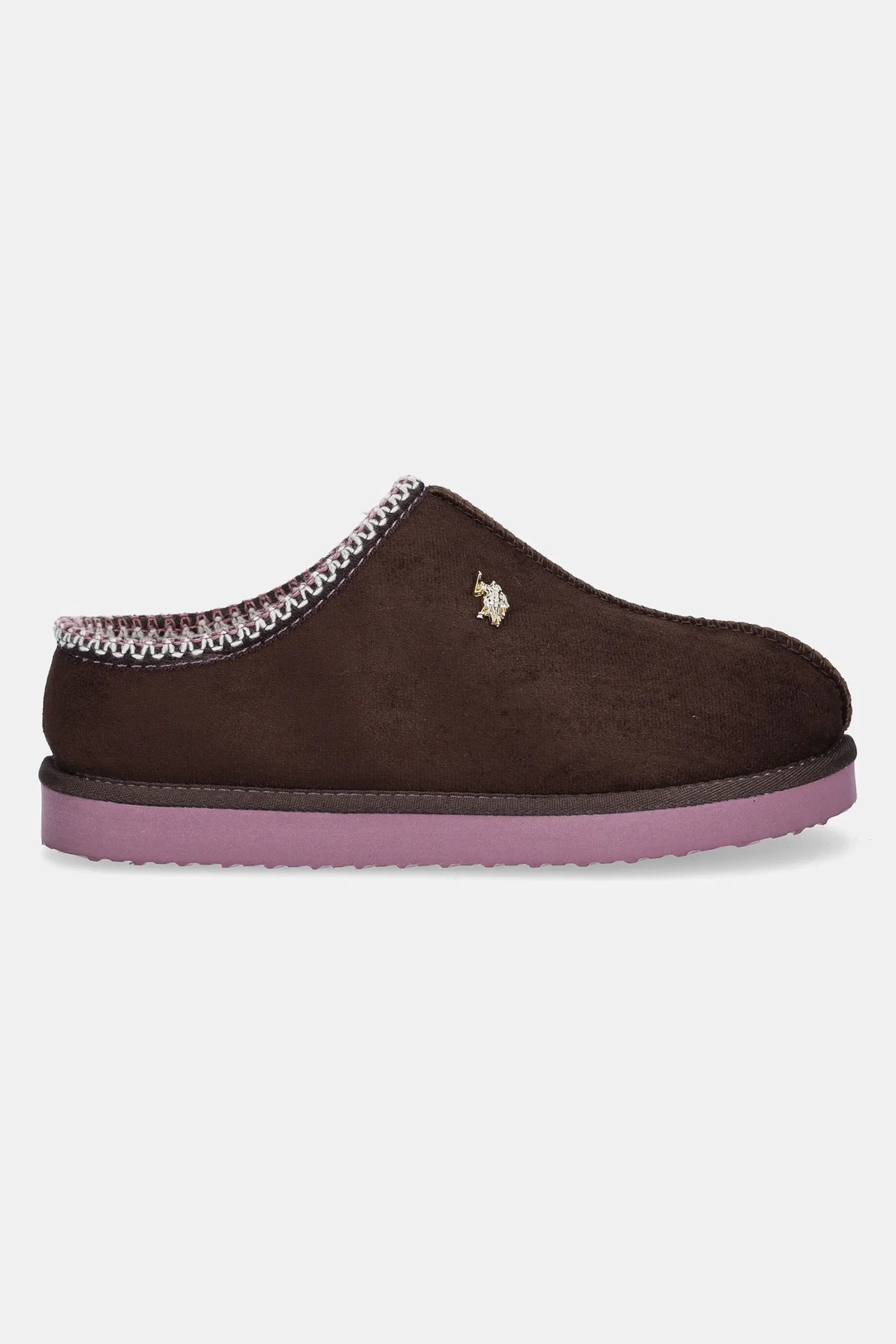 Капці U.S. Polo Assn. VERENY001 колір коричневий VERENY001W/EH1