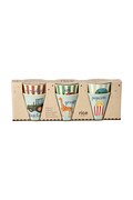 Rice zestaw kubków z melaminy 160 ml multicolor KICUP-6ZABC