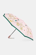Moschino parasol kolor różowy 8990