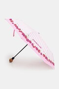 Moschino parasol kolor różowy 8712
