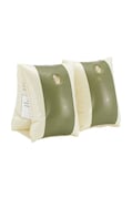 Plavecké rukávniky pre deti Petites Pommes ALEX ARMBANDS 23CM X 15CM zelená farba, ALEX