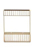 Kúpeľňová polica House Doctor HDBath 33 x 28 cm žltá farba
