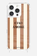 Θήκη κινητού LaCoqueFrançaise iPhone 16 Plus χρώμα: καφέ