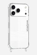 Obal na telefon LaCoqueFrançaise IPHONE 17 PRO průhledná barva