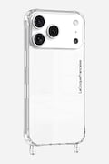 Obal na telefon LaCoqueFrançaise IPHONE 17 PRO průhledná barva