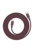 Avolt kabel usb do ładowania Bauhaus-Archiv USB-C to USB-C / 2m kolor bordowy C1CCI1002RR