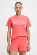 Fila piżama dwuczęściowa damska bawełniana różowa FPS4177