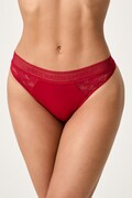 Polo Ralph Lauren chiloți g-string pentru femei burgunzi 4P0173