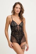Dkny kolor czarny transparentne gładki DK7559