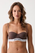 Palm Angels biustonosz brązowy PLA1UWTP05SI