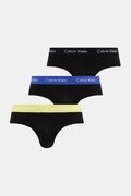 Calvin Klein Underwear slip hlačke moške bombažne z elastanom 3-pack črne 0000U2661G