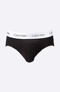 Calvin Klein Underwear slipy pánske bavlnené s elastanom 3-pak čierne