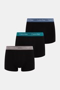 Calvin Klein Underwear Boxerky pánske bavlnené s elastanom 3-pack čierne 0000U2664G