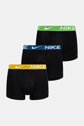 Nike εφαρμοστά μποξεράκια Ανδρικά 3-pack μαύρα 0000KE1157