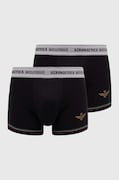 Aeronautica Militare bokserki 2-pack męskie kolor czarny AM1UBX003
