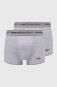 Μποξεράκια Aeronautica Militare 2-pack χρώμα: γκρι, AM1UBX004 AM1UBX004