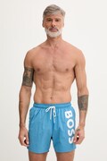 BOSS szorty kąpielowe męskie Octopus niebieskie 50514502