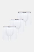 BOSS boxeri 3-pack barbati, culoarea alb, 50475282