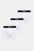 BOSS bokserki dopasowane męskie bawełniane z elastanem BoxerBr 3P BOSS ONE 3-pack białe 50544272