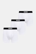 BOSS облягаючі боксери чоловічі бавовняні з еластаном BoxerBr 3P BOSS ONE 3 шт. білі 50544272