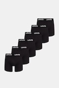 Levi's bokserki męskie bawełniane z elastanem 6-pack czarne 37149-1221