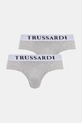 Trussardi slipy 2-pack kolor szary TRU2USP01