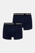 Boxerky Trussardi 2-pak tmavomodrá farba, TRU2UTR02