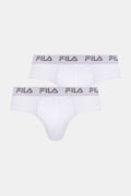 Fila slipy męskie z bawełną 2-pack białe FU5003/2