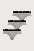 Palm Angels slipy męskie z bawełną szare PLA1UMWSP04TR