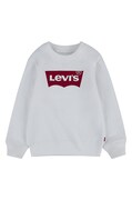 Дитяча кофта Levi's колір білий з принтом