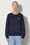 Бавовняна кофта A.P.C. Sweat Item F жіноча колір синій з принтом COEAS.F27663-VIOLET