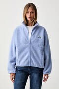 American Vintage bluza polarowa damska niebieska HOK16C