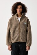 American Vintage bluza polarowa damska beżowa HOK16C