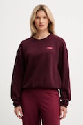 American Vintage bluza damska kolor bordowy z nadrukiem IZU03A