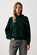Levi's bluza z kapturem damska z bawełną EVERYDAY HOODIE zielona 0082K