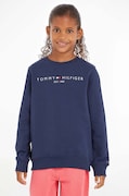 Tommy Hilfiger Bluza bawełniana dziecięca kolor granatowy z aplikacją KS0KS00212