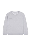 Μπλούζα Pangaia KIDS' 365 MIDWEIGHT SWEATSHIRT χρώμα: γκρι, 10000279