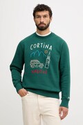 Bavlněná mikina MC2 Saint Barth x Peanuts pánská, tmavomodrá barva, s potiskem