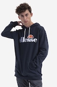 Ellesse bluza SHK13288 Ferrer męska kolor granatowy z kapturem gładka SHK13288-KHAKI