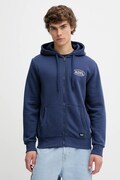 Von Dutch bluza męska kolor niebieski z kapturem gładka VD.1.SWZ.SLI