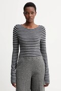 Marc O'Polo longsleeve bawełniany kolor szary M09219652597