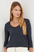 Longsleeve American Vintage χρώμα: ναυτικό μπλε