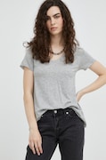 American Vintage tricou femei, culoarea gri