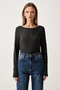 Marc O'Polo longsleeve damski bawełniany szary 5000009478